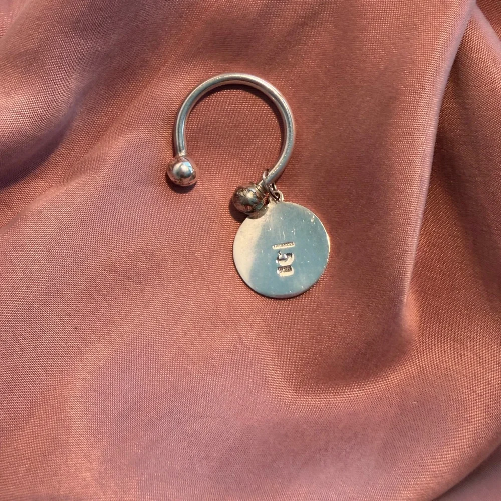 925 Sterling Silver Key Ring